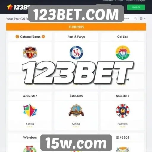 Promoções e bônus atrativos no 123BET.COM